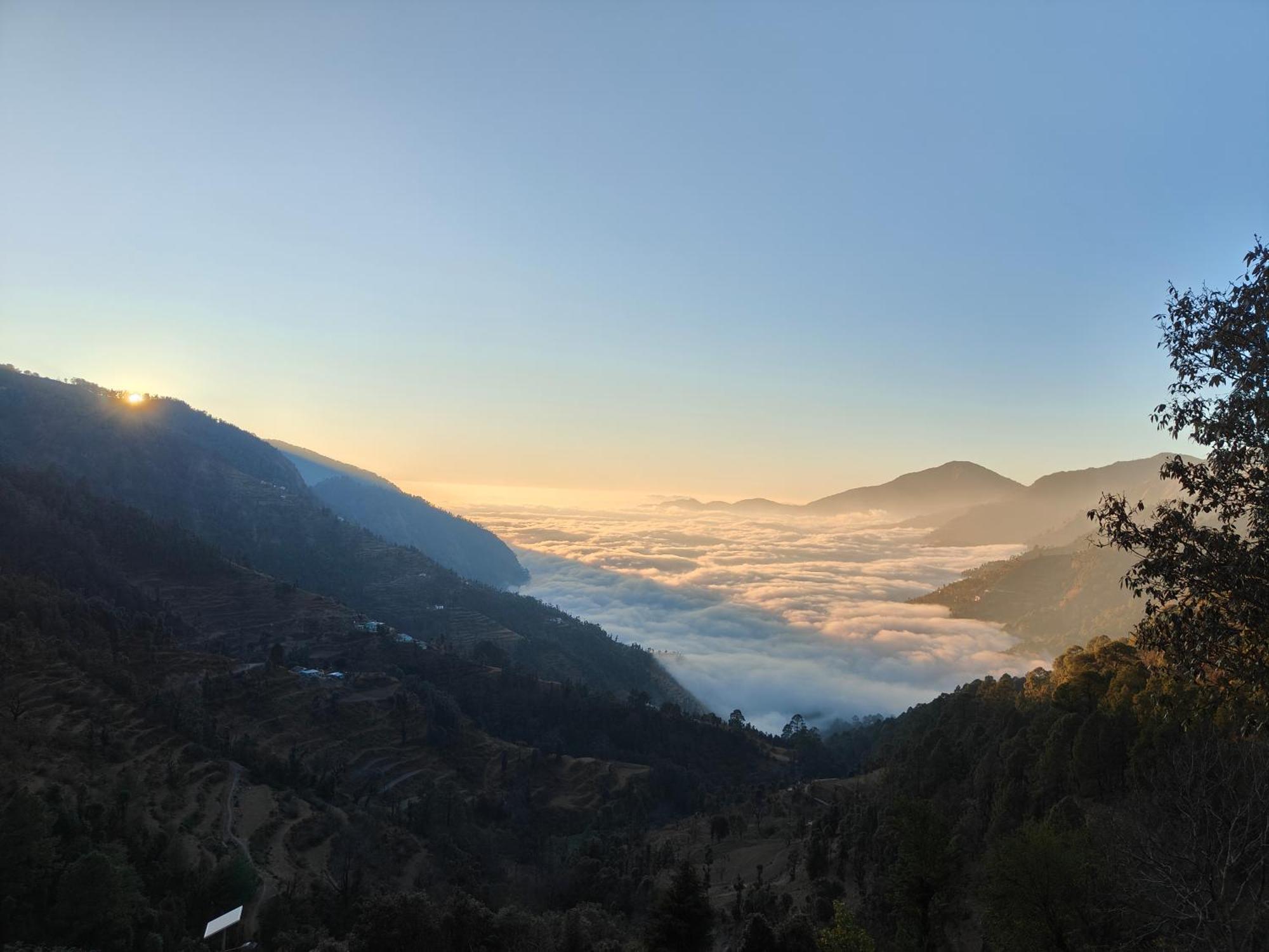 Himwanderer Camps & Cottages Pangot Nainital Esterno foto
